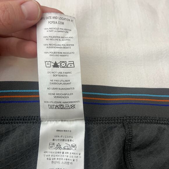 PATAGONIA Mens XL Gray Midweight Capilene Base Layer Thermal Pants Bottoms - Picture 5 of 8